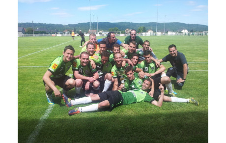 Les séniors B champions départemental district 3e division !!!